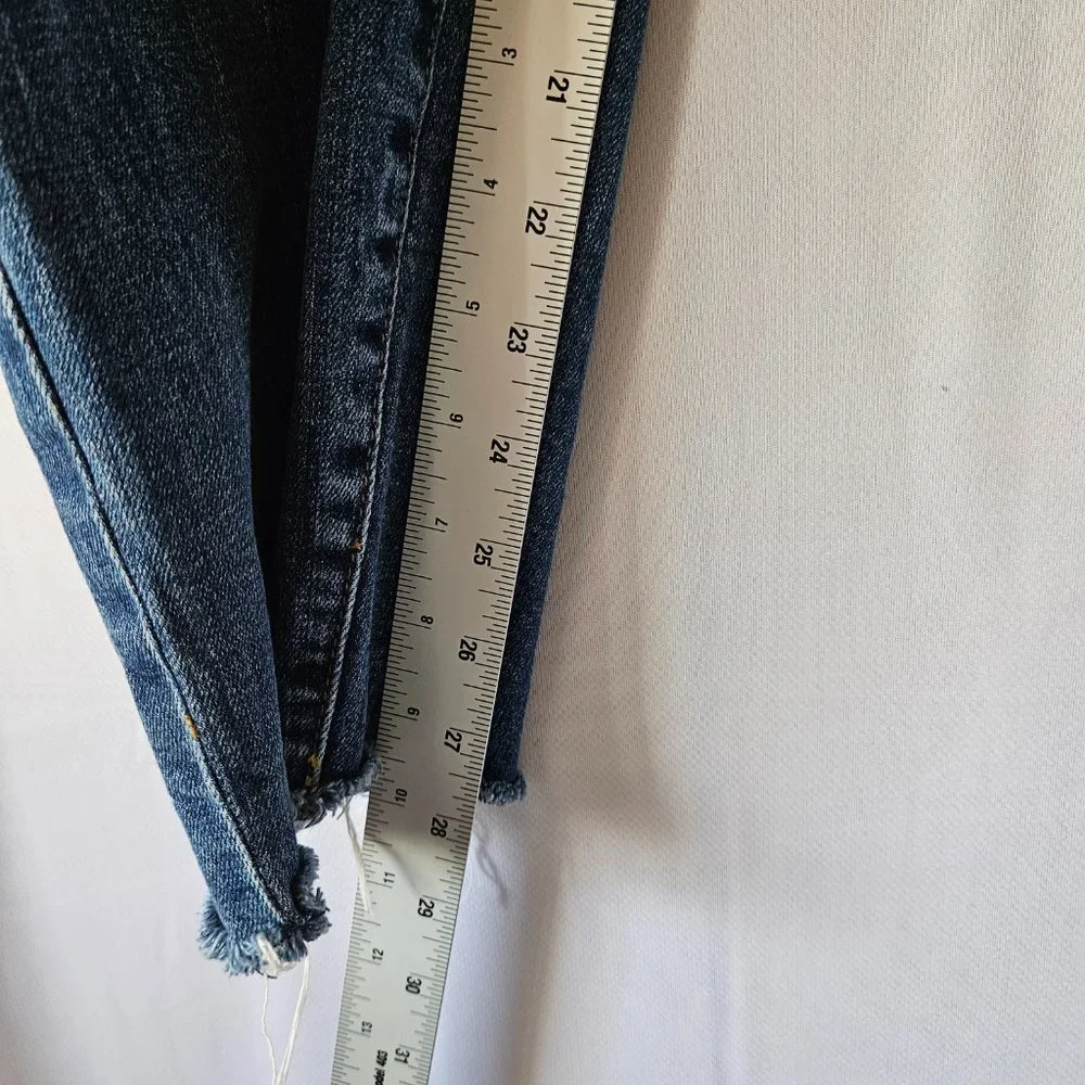 Kut From the Kloth Amy Ankle Straight Leg Raw Hem Size 20W - Picture 9 of 12